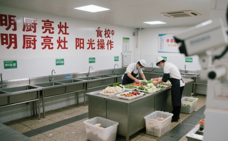 协讯校园食堂互联网+明厨亮灶系统解决方案