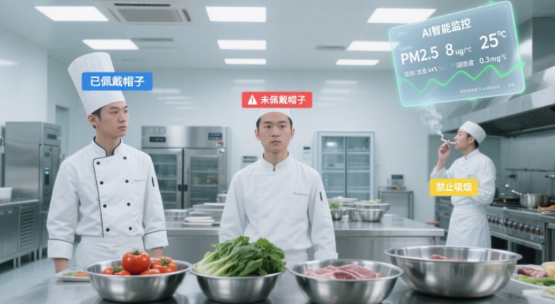 后厨AI 行为识别系统
